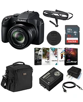 Panasonic Panasonic Lumix Dc-FZ80 4K Digital Camera, 18.1 Megapixel, 60x Zoom 20-1200mm Lens Bundle with Bag, 32GB Sd Card, Corel Pc Photo Editing Sof