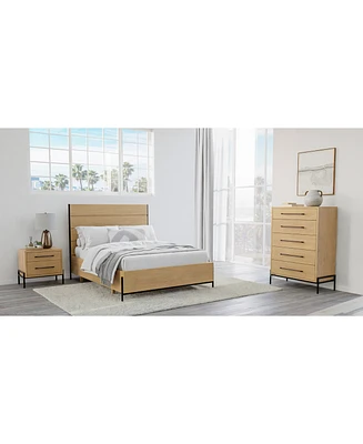 Linstead 3-Pc. California King Panel Set (Bed, Chest & Nightstand), Created for Macy's