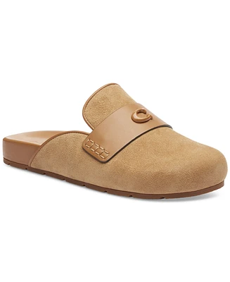 Coach Women's Sculpted C Clog Flats