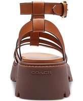 Coach Women's Sculpted C Platform Fisherman Sandals