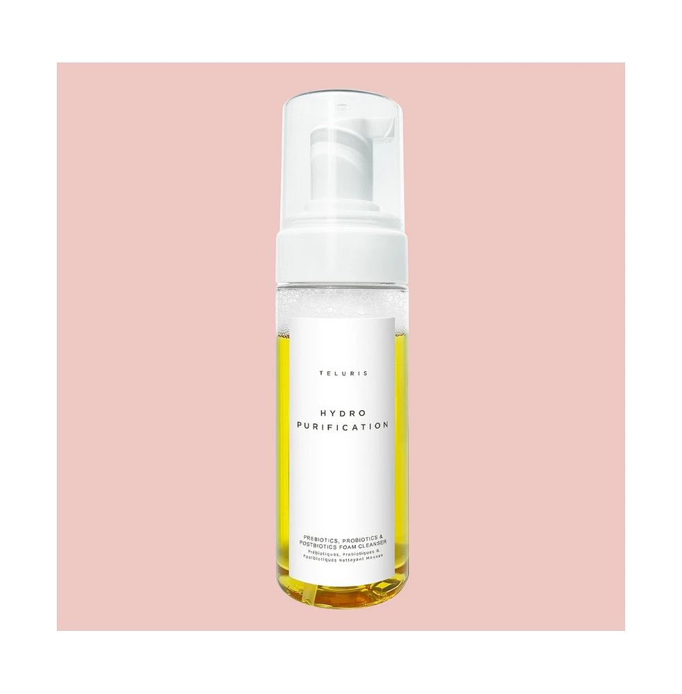 Teluris Hydro Purification Pre, Pro & Postbiotics Foam Cleanser