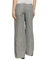 Sanctuary Women's Marine Yacht Stripe Wide-Leg Pants