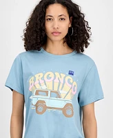 Grayson Threads, The Label Juniors' Crewneck Bronco T-Shirt