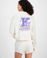 Grayson Threads, The Label Juniors' Collared Kuromi Sweatshirt