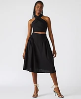 Steve Madden Women's Winnie Halter Crop Top