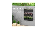 Durable Wooden Garden Bed Perfect for Planting Vegetables, Flowers, and Herbs