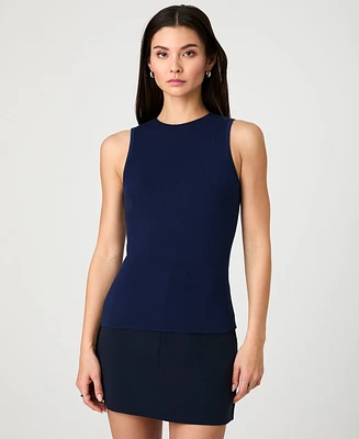 French Connection Women's Mozza Rib-Knit Tank