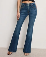 Good American Women's Legs Flare Jeans