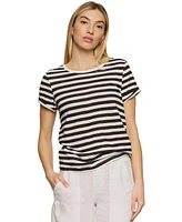 Sanctuary Women's Perfect Crewneck Cotton Short-Sleeve T-Shirt