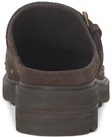 Lucky Brand Women's Caytina Studded Buckle Strap Clogs