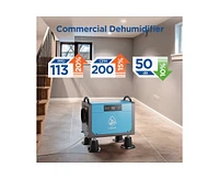 113-Pint 1-Speed Dehumidifier Energy Star (For Rooms 1001- 1500 sq ft)