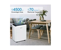 70-Pint 3-Speed Dehumidifier Energy Star (For Rooms 3001+ sq ft)