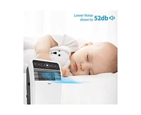 6400-btu Doe (115-Volt) White Vented Portable Air Conditioner with Remote Cools 300-sq ft