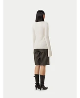 Gobi Cashmere Women's Buttoned V-Neck Cardigan