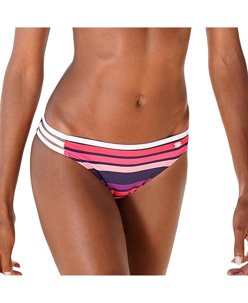 Lascana Women's Strappy Striped Bikini Swimsuit Bottom