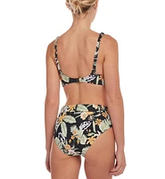 Lascana Women's Tropical Print Underwire Bikini Top
