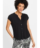 Olsen Women's Effortless Jersey Tunic Shirt