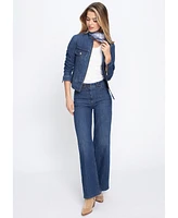 Olsen Women's Anna Fit Wide Leg Jean