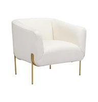 Fabric Armchair for Comfortable Living Room or Office Seating