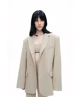 Nocturne Women's Oversized Blazer Jacket