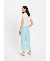 Olsen Women's Anna Fit Wide Leg Pull-On Culottes