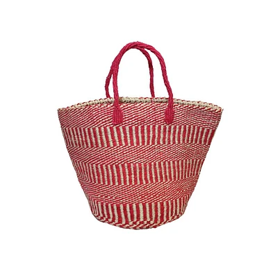 Brave Handmade Sisal Market Tote Bag