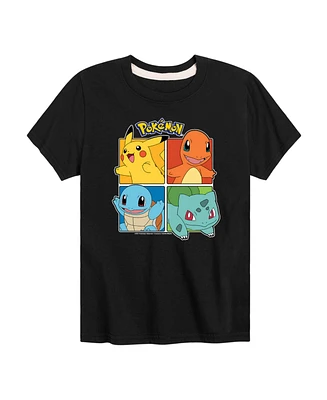 Hybrid Big Boys Pokemon Characters Graphic T-Shirt