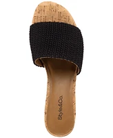 Style & Co Women's Brycee Crochet Sandals, Exclusively at Macy's