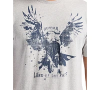 Men's Teagle Short Sleeve Eagle Graphic Crewneck T-Shirt