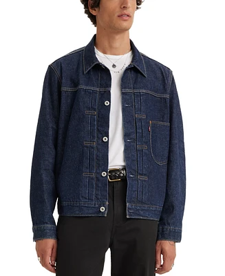 Levi's Men's Roll Up Selvedge Trucker Jacket