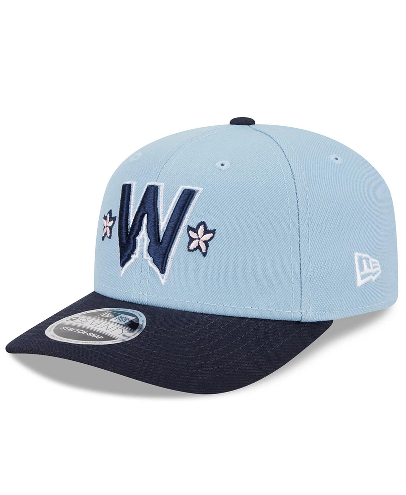 New Era Men's Blue Washington Nationals 2025 City Connect 9SEVENTY Adjustable Hat
