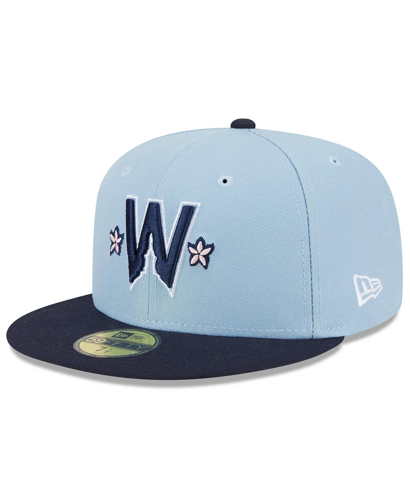 New Era Men's Blue Washington Nationals 2025 City Connect 59FIFTY Fitted Hat