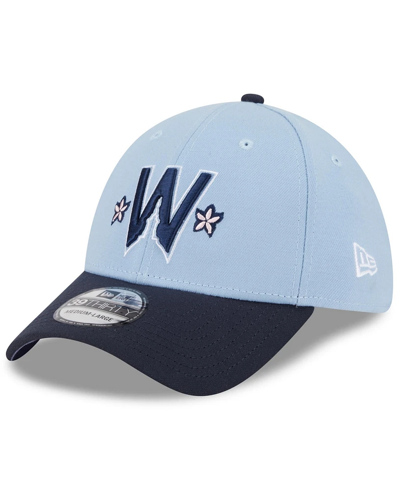 New Era Men's Black Washington Nationals 2025 City Connect 39THIRTY Flex Hat