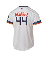 Nike Big Boys and Girls Yordan Alvarez White Houston Astros 2025 City Connect Limited Player Jersey