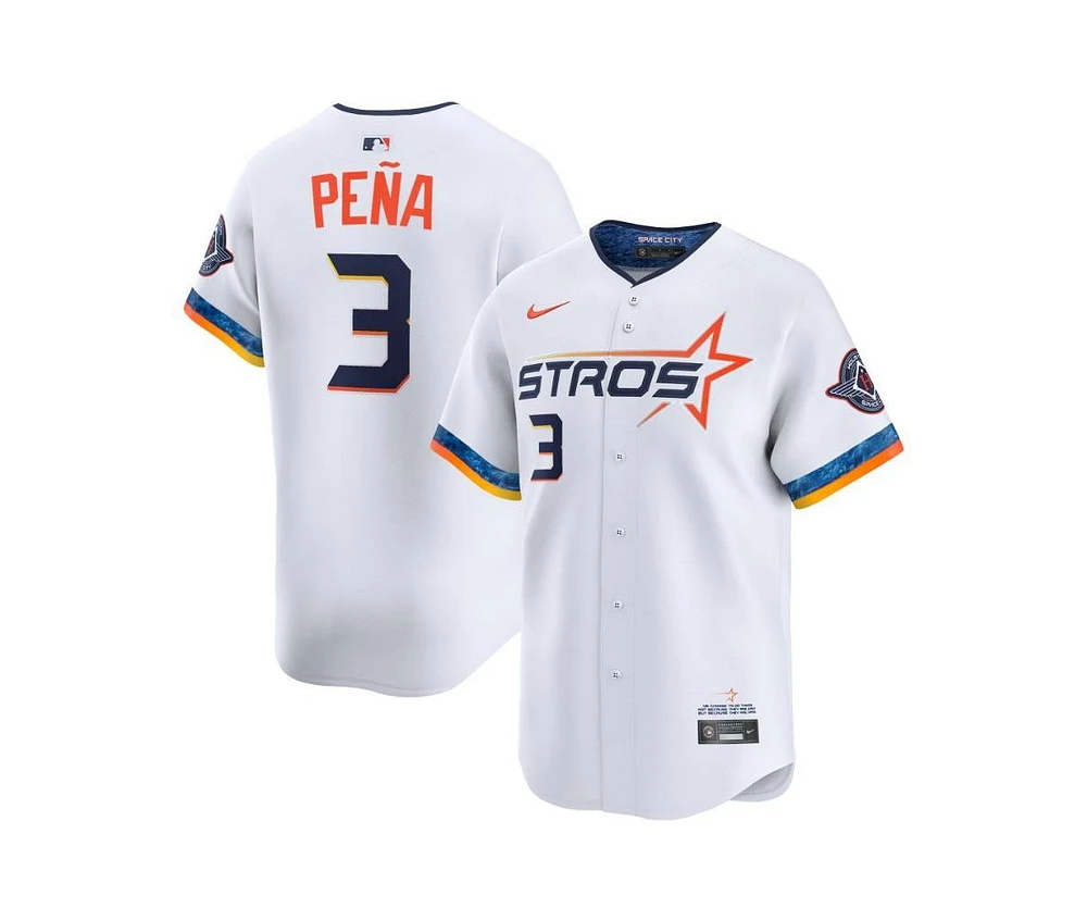 Nike Men's Jeremy Pena White Houston Astros 2025 City Connect Limited Player Jersey