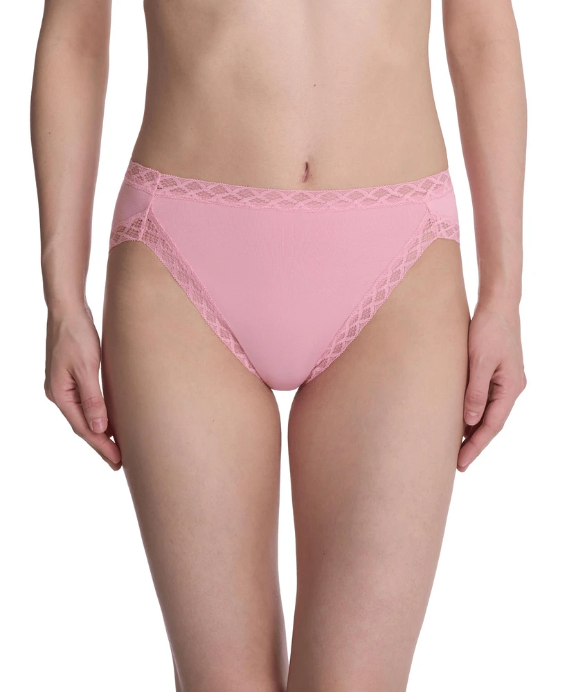 Natori Women's Bliss French Cut Panty With Lace
