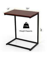 26 Inch Beside Sofa Laptop Holder End Stand Desk