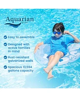 Aquarian Phoenix 24' x 52" Round Frame Above Ground Swimming Pool without Liner