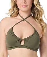 Coco Reef Women's Dynamic Keyhole Scoop-Neck Bikini Top