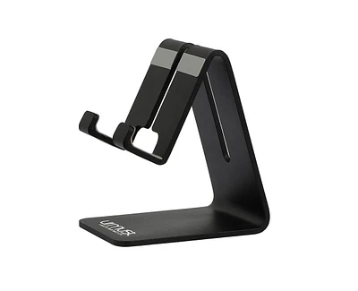 Urmust Desk Phone Holder Dock | Aluminum Stand for iPhone 6-15 Pro/Max & Tablets 4-10 Inch
