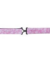 Trafalgar Men's Hanami Cherry Blossom Burst Linen Blend Novelty Bowtie