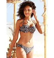 Lascana Women's Print Classic Bikini Swimsuit Bottom