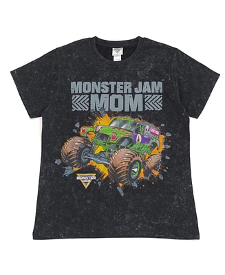 Monster Jam Boys Vintage Wash Matching Family T-Shirt