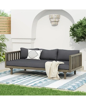 Acacia Wood Daybed: Durable, Water-Resistant