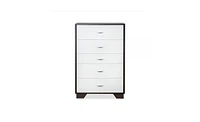 Sturdy Five-Drawer Chest for Closet Bedroom or Guest Room
