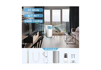 Zafro 8000 Btu Portable Air Conditioner with Remote Control, Portable Ac Unit for Room Up to 350 Sq.Ft, 3-in-1 Air Conditioner with Digital Display,24