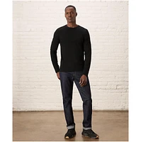 Pact Men's Organic Cotton Luxe Stretch Jersey Slim Long Sleeve Tee