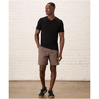 Pact Men's Organic Cotton Luxe Stretch Jersey Slim V-Neck Tee