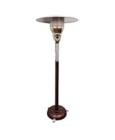 Freestanding 41000 Btu Natural Gas Patio Heater with Steel Construction