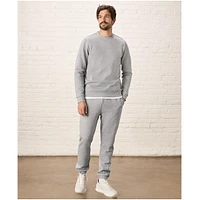 Pact Men's Organic Cotton Cloud Brushed Fleece Crew Sweatshirt